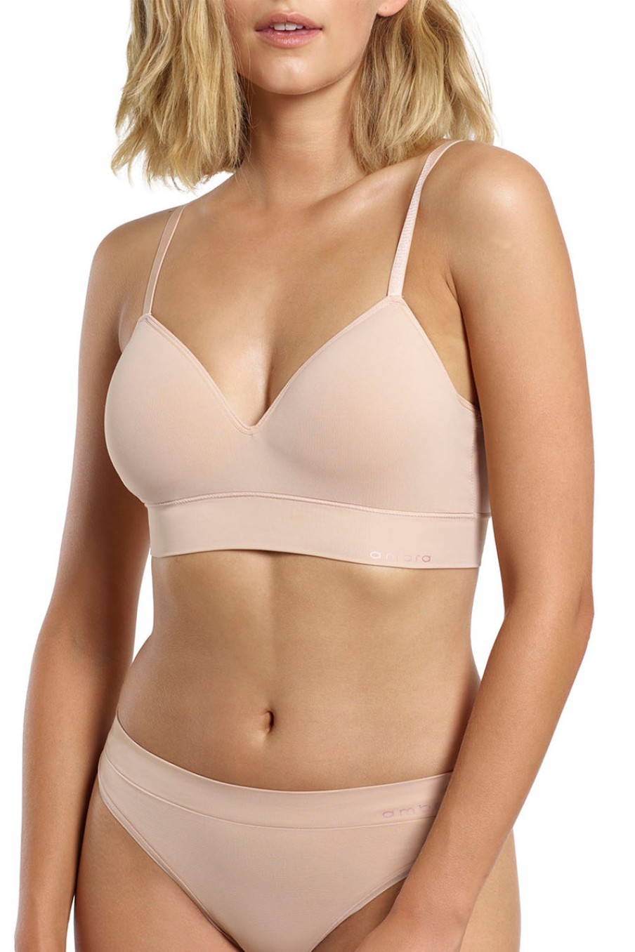 Lingerie & Sleepwear Ambra | Bondi Bare Longline Wirefree Bra