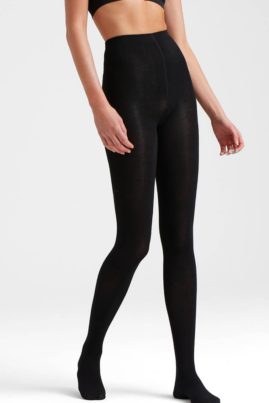 Lingerie & Sleepwear Ambra | Bamboo Tights Black