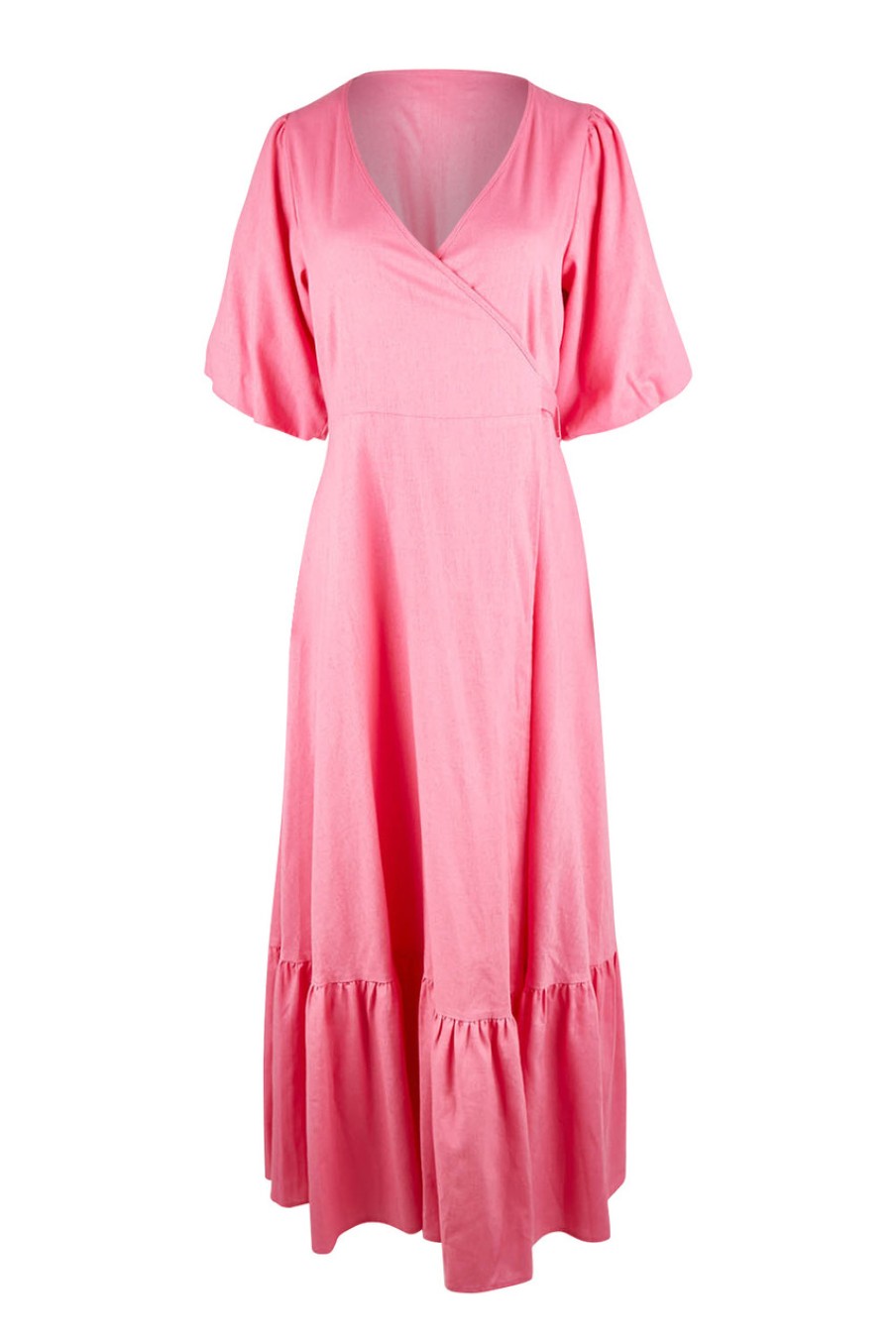 Dresses boho bird | La Dolce Vita Puff Sleeve Dress Bubblegum