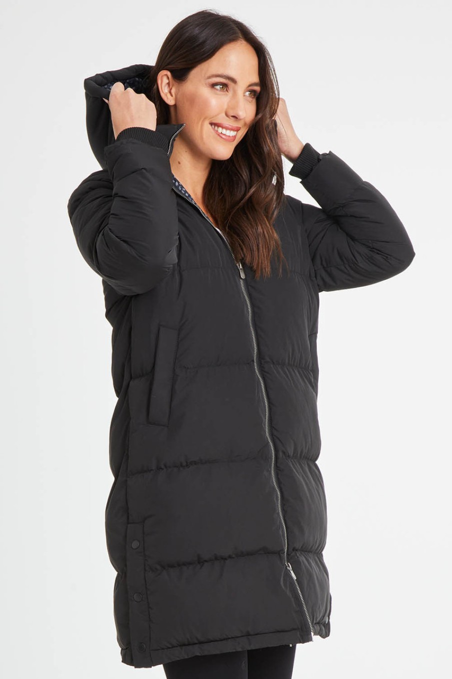 Coats & Jackets Foxwood | Camilla Puffer Black