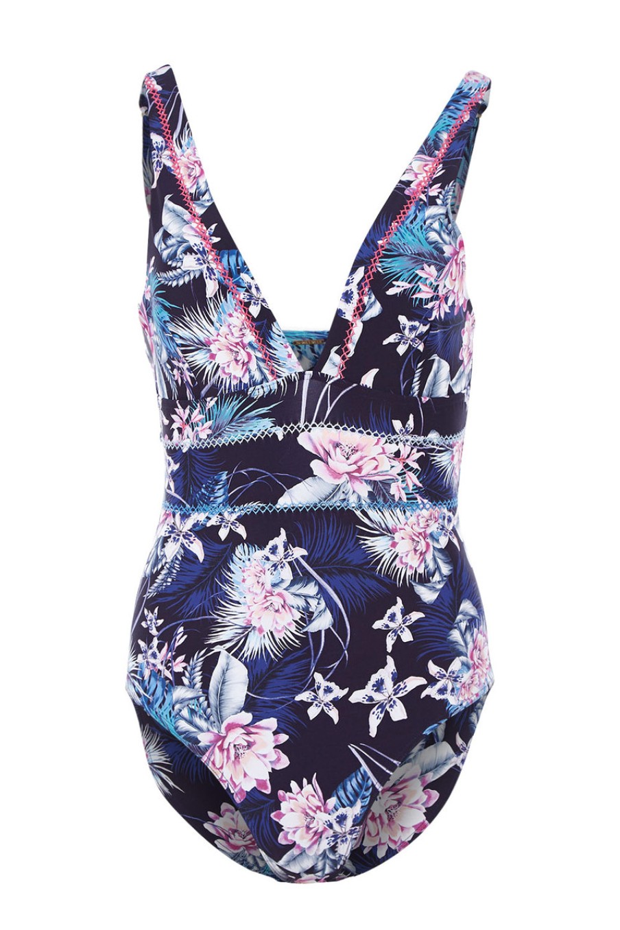 Swimwear Sea Level | Spliced One Piece Nightsky