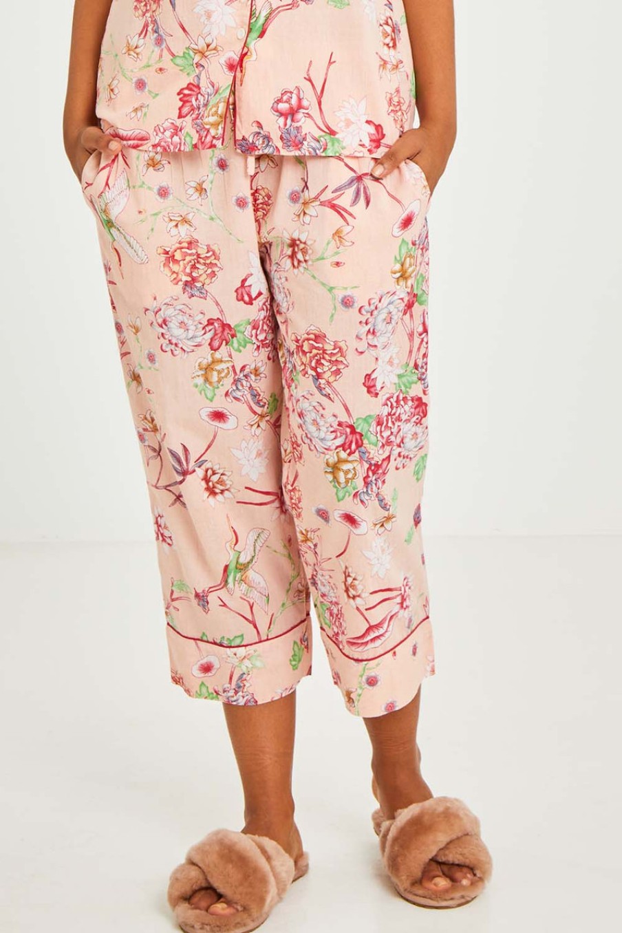 Lingerie & Sleepwear Victoria's Dream | Cotton 3/4 Pyjama Pant