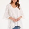 Tops Naudic | Hacienda Tunic Schiffli