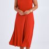 Dresses Belle bird | Belle Summer Fit & Flare Dress Red