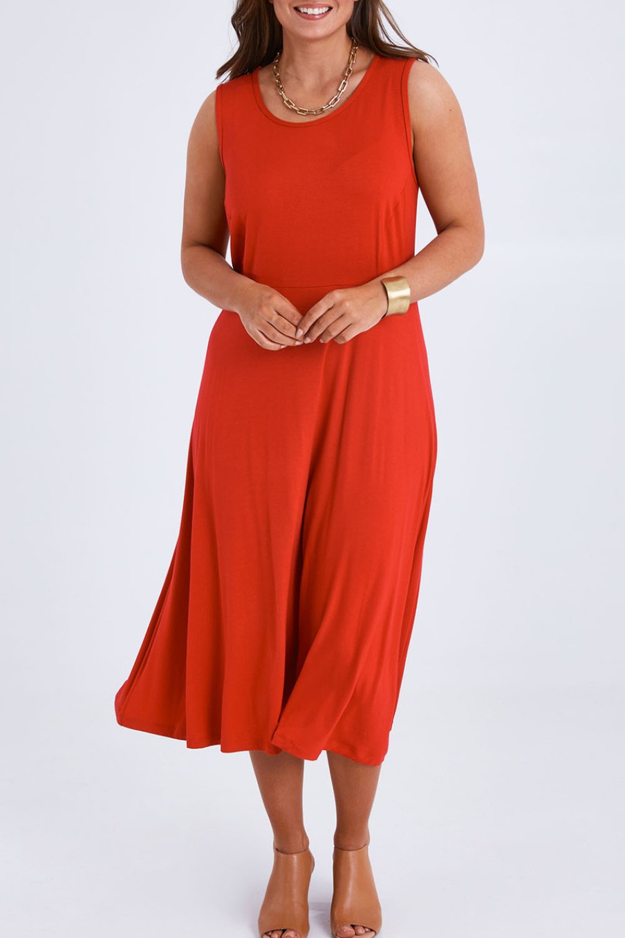 Dresses Belle bird | Belle Summer Fit & Flare Dress Red