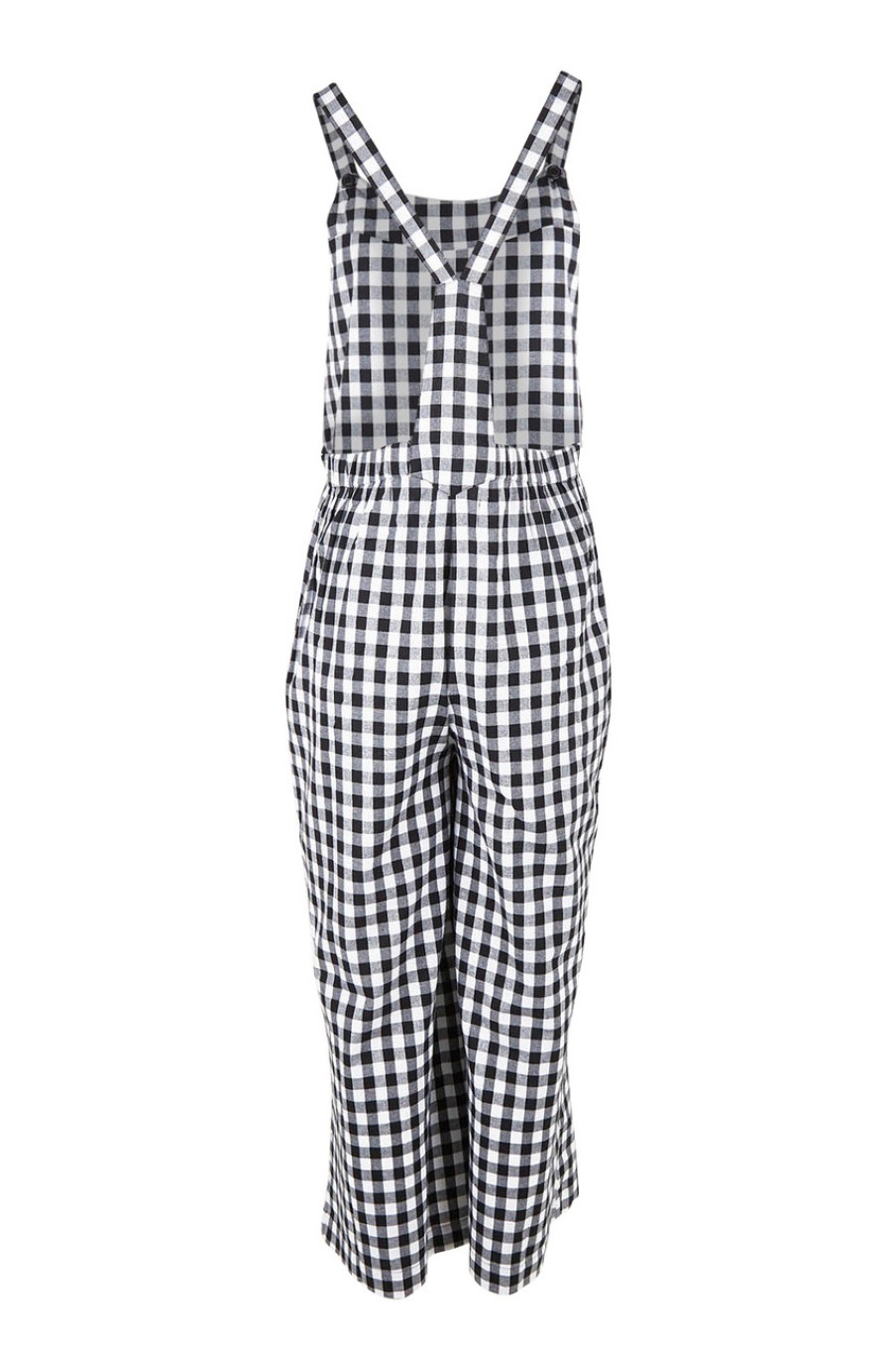 Jumpsuits & Playsuits handpicked by birds | Cropped Overalls Blackwhite