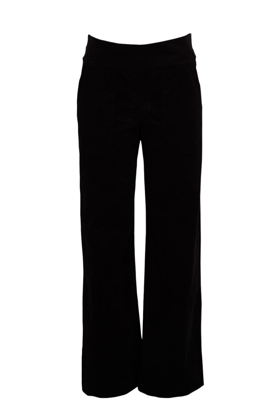 Pants & Leggings Essaye | Gabby Corduroy Pants Black