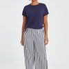 Pants & Leggings bird keepers | The Striped Pull On Cullotte