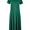 Dresses bird keepers | The Summer Fit & Flare S/S Dress Seagreen