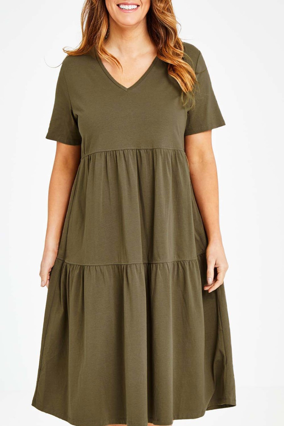 Dresses bird keepers | The Tiered Jersey Dress