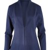 Coats & Jackets bird by design | The Sculpted Ponte Blazer Darknavy