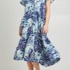 Dresses Portobello | V Neck Shirt Dress Tropical