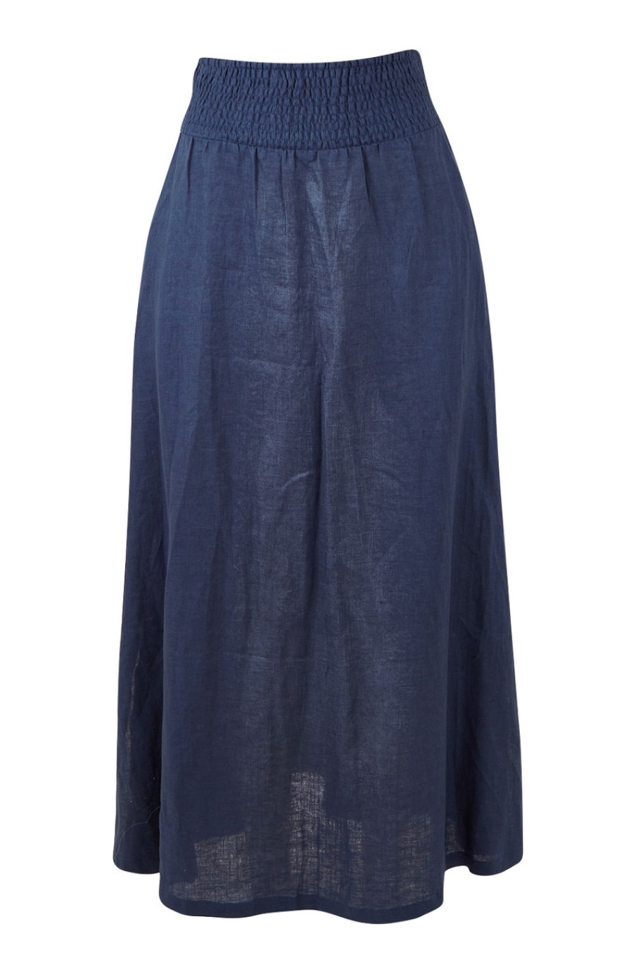 Skirts Natural for birds | Linen Maxi Skirt Blue