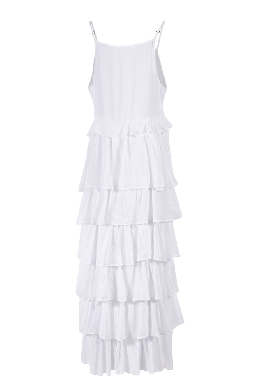 Dresses Holiday | Paradise Ruffle Dress White