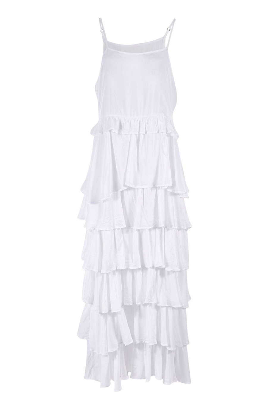 Dresses Holiday | Paradise Ruffle Dress White