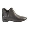 Shoes Human Premium | Sault Leather Ankle Boot Black