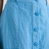 Skirts Seasalt | Rosewell Farm Skirt Seablue