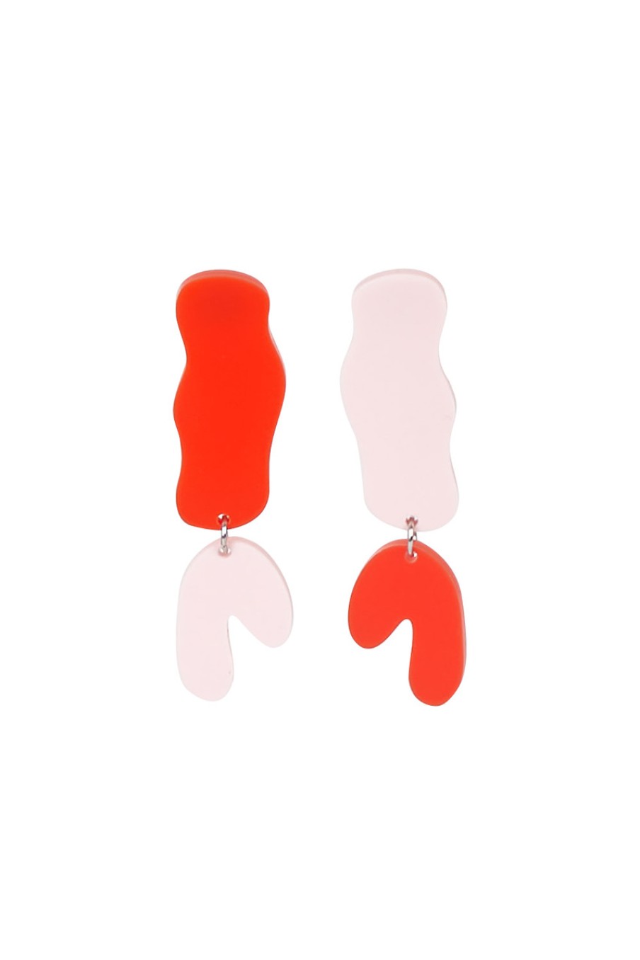 Accessories Pink Nade | Lalalae Drop Earring Pinkred