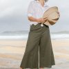 Pants & Leggings Natural for birds | Linen Pull On Pant