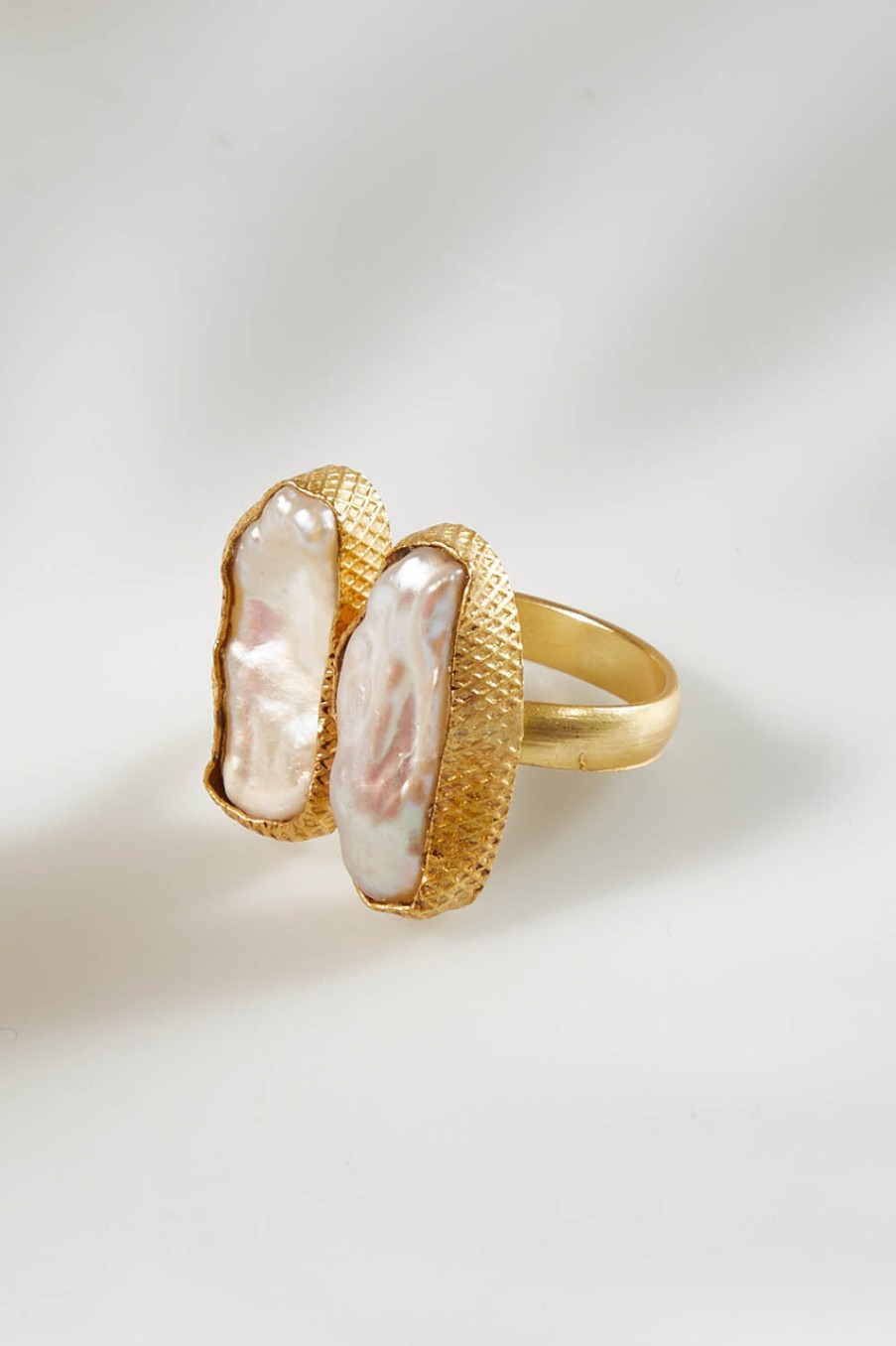 Accessories Zoda | Lexi Natural Ring Pearl