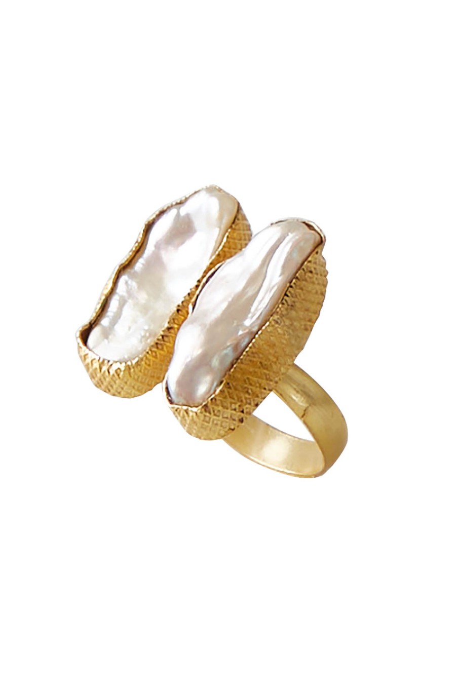 Accessories Zoda | Lexi Natural Ring Pearl