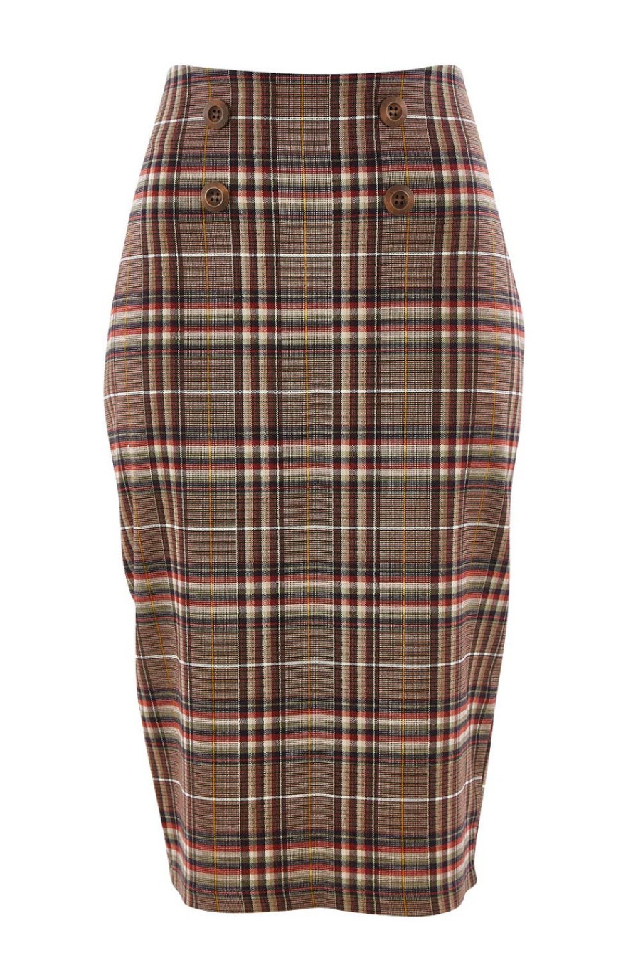 Skirts Belle bird | Belle Check Skirt Browncheck