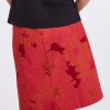 Skirts Essaye | Dahlia Ava Skirt Long Redorange