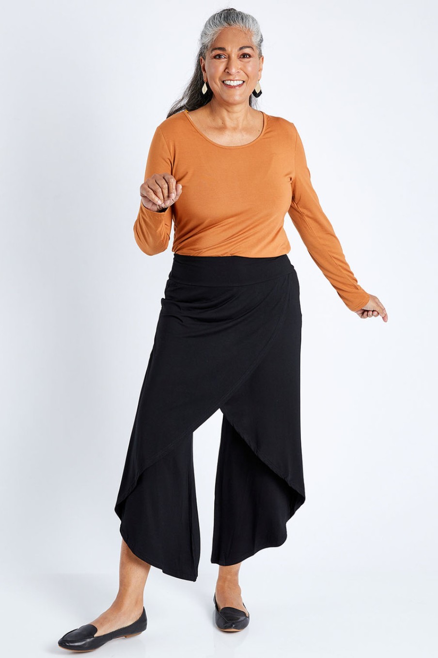 Pants & Leggings Whispers | Crossover Bamboo Pant