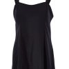 Swimwear Capriosca | Wide Strap Swim Dress Black