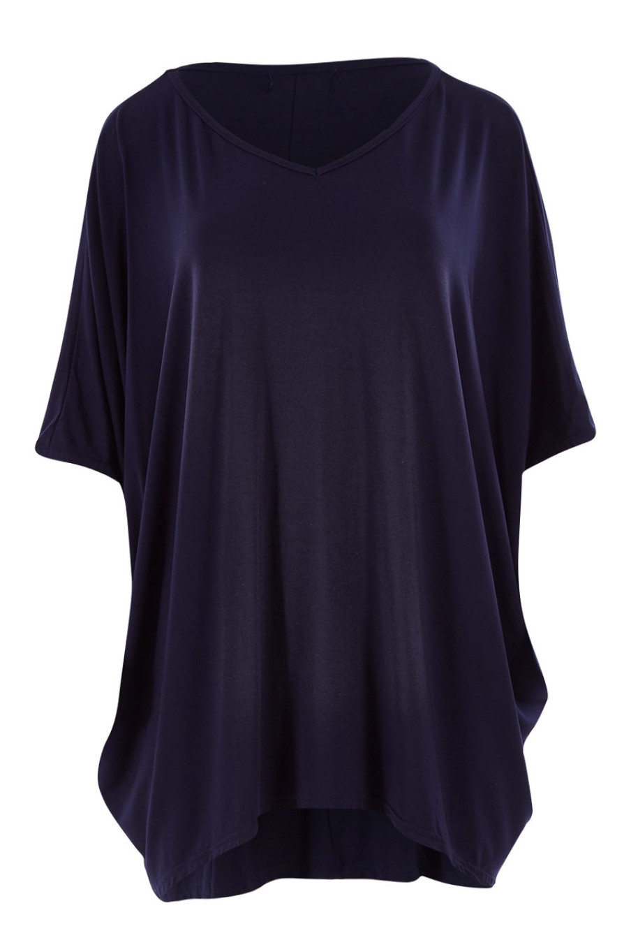 Tops Whispers | V Neck Bamboo Drape Top