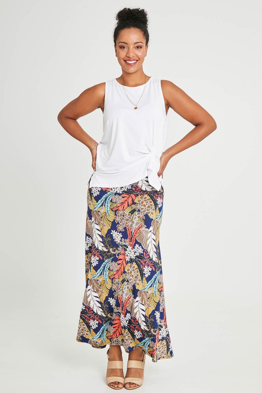 Skirts Belle bird | Belle Pull On Printed Skirt