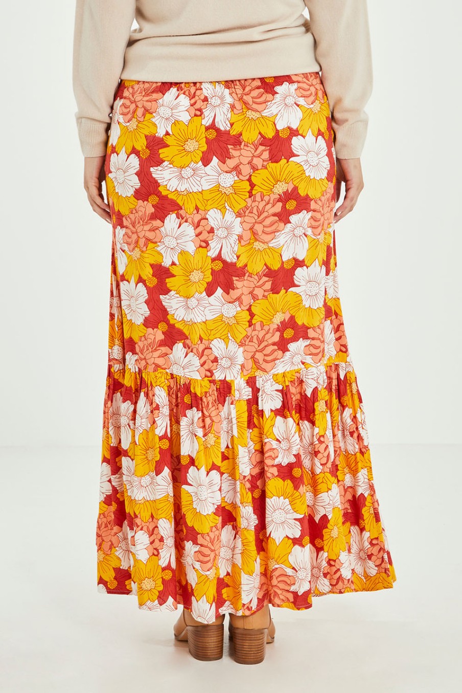 Skirts that bird label | Heather Maxi Skirt Wallflower