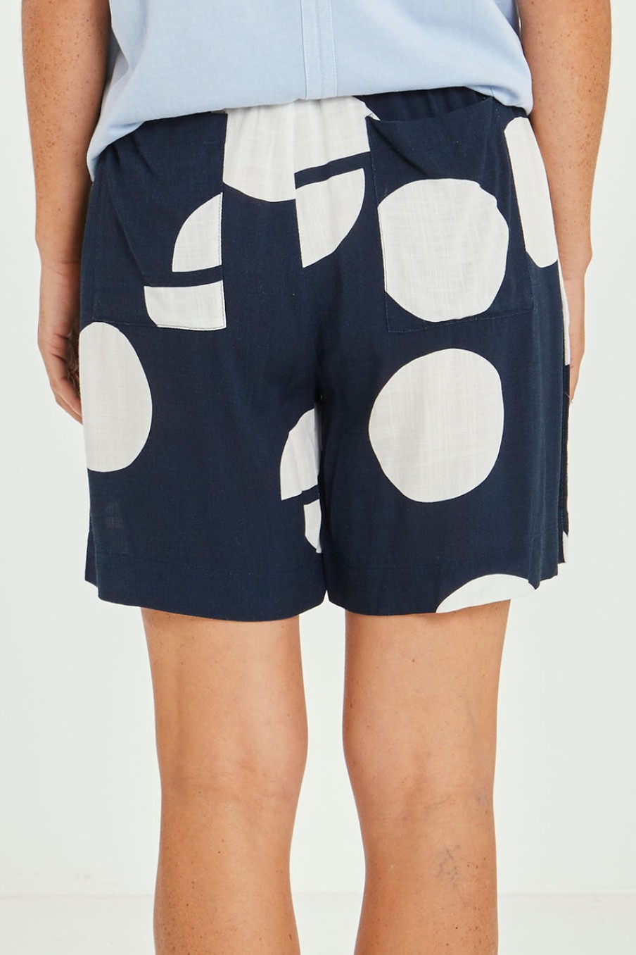 Shorts Elm | Cleo Spot Shorts Navyspot