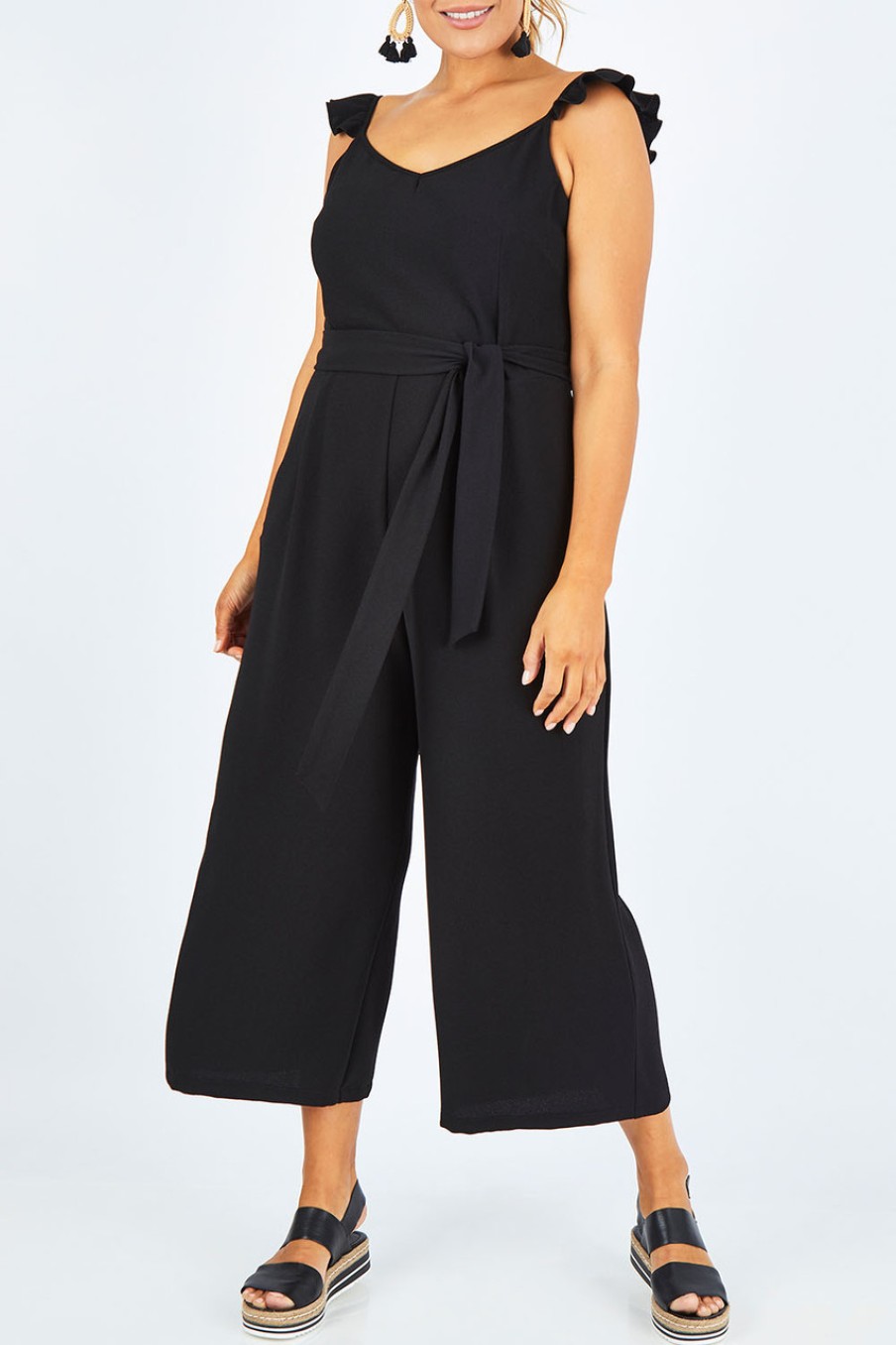 Jumpsuits & Playsuits boho bird | Romance All Round Jumpsuit Black