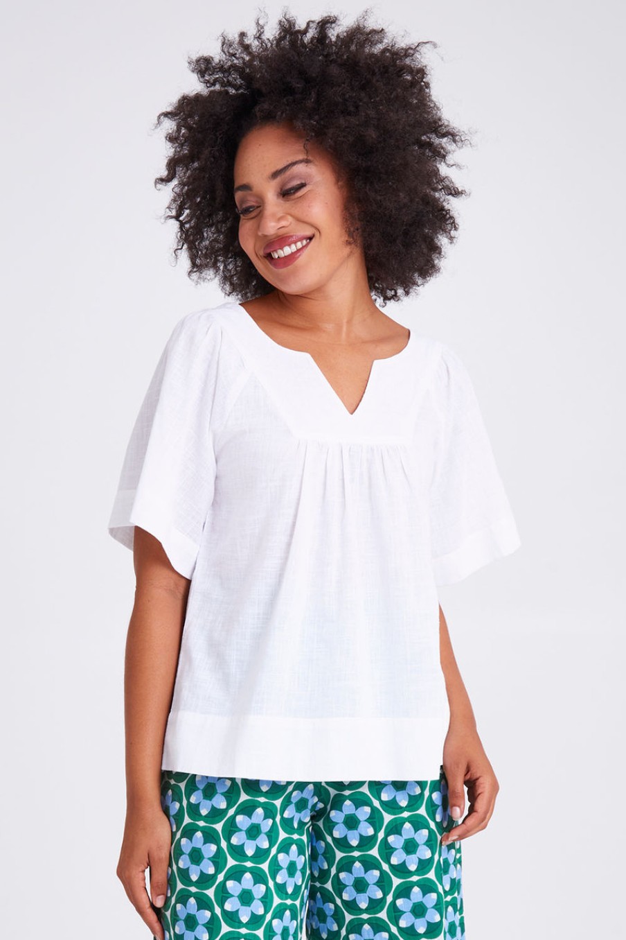 Tops Boom Shankar | Freya Top White