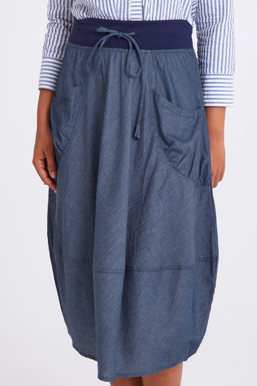 Skirts Boom Shankar | Guru Skirt Chambray