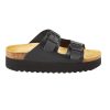 Shoes Plakton | Bueno Leather Slide Nappanegro