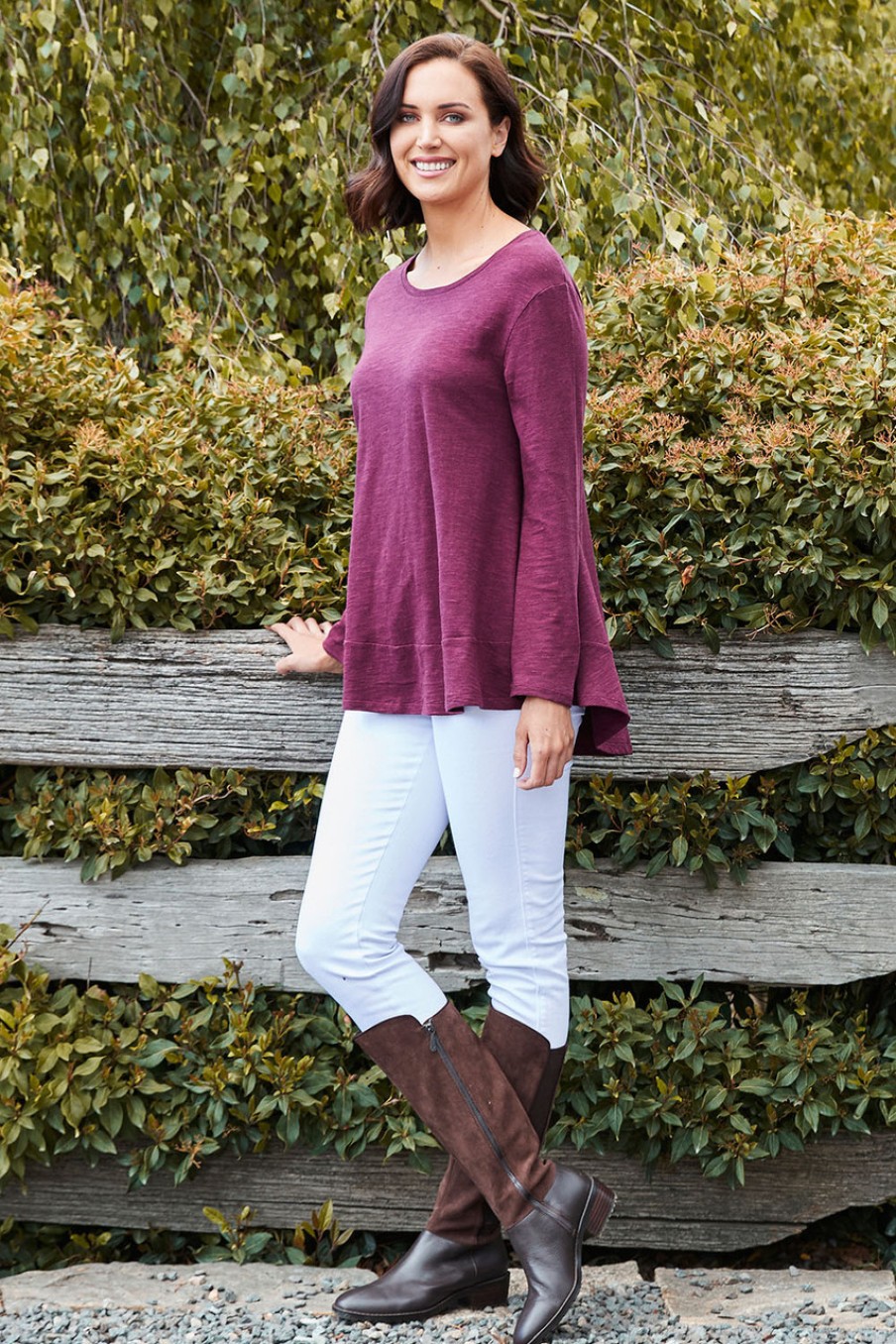 Tops bird keepers | The Long Sleeve Swing Tee