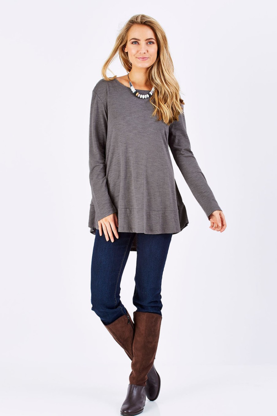 Tops bird keepers | The Long Sleeve Swing Tee