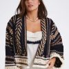 Tops boho bird | Walking In A Dream Kimono Black