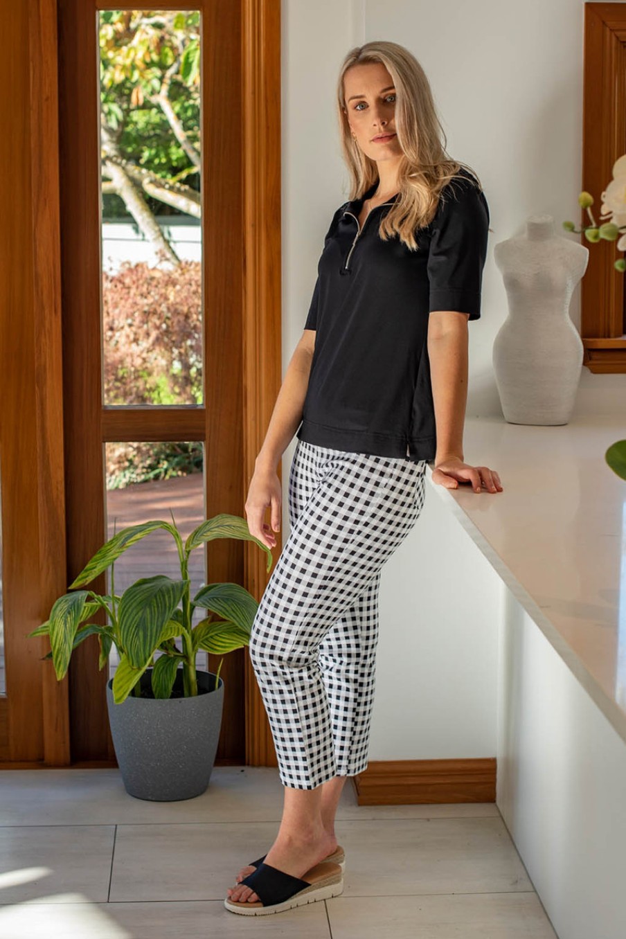 Pants & Leggings Vassalli | Lightweight 7/8 Skinny Pull On