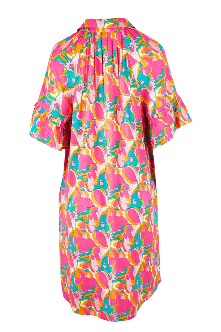 Dresses handpicked by birds | Button Through Shirt Dress Boldfloral