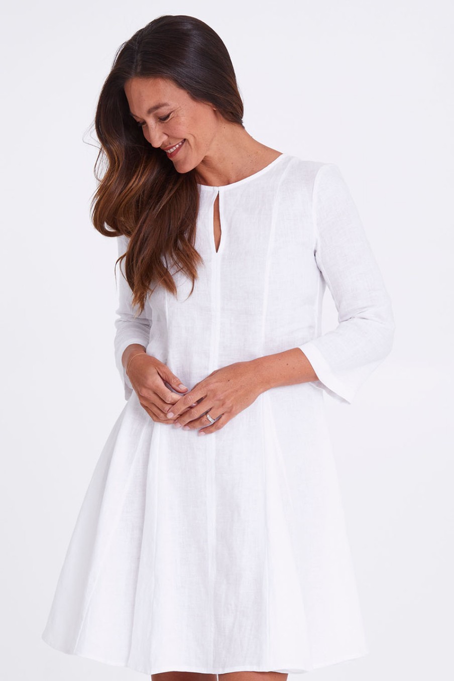 Dresses FOIL | My Flare Lady Dress White