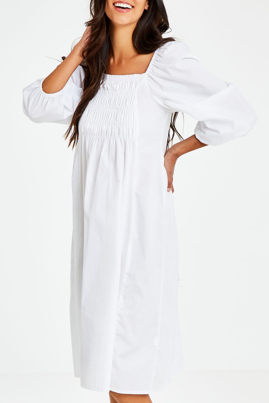 Dresses boho bird | Makes Me Feel Like Sunshine Dress White