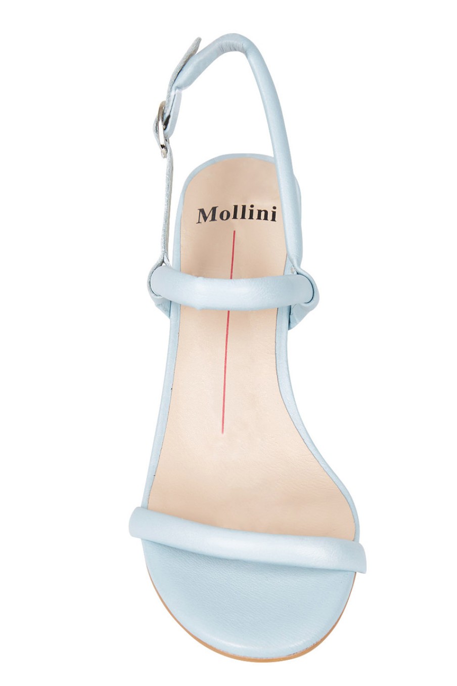 Shoes Mollini | Gabinah Leather Heel Paleblue