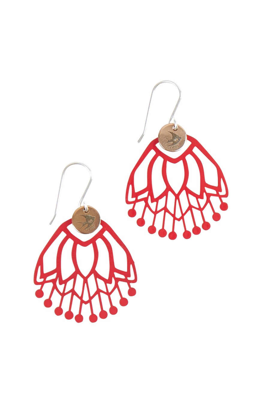 Accessories Nest Of Pambula | Flora Cut Out Earrings