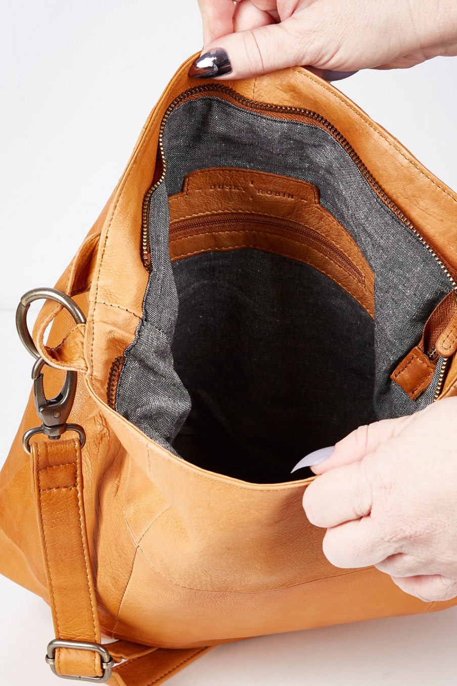 Accessories Dusky Robin | Willow Leather Tote