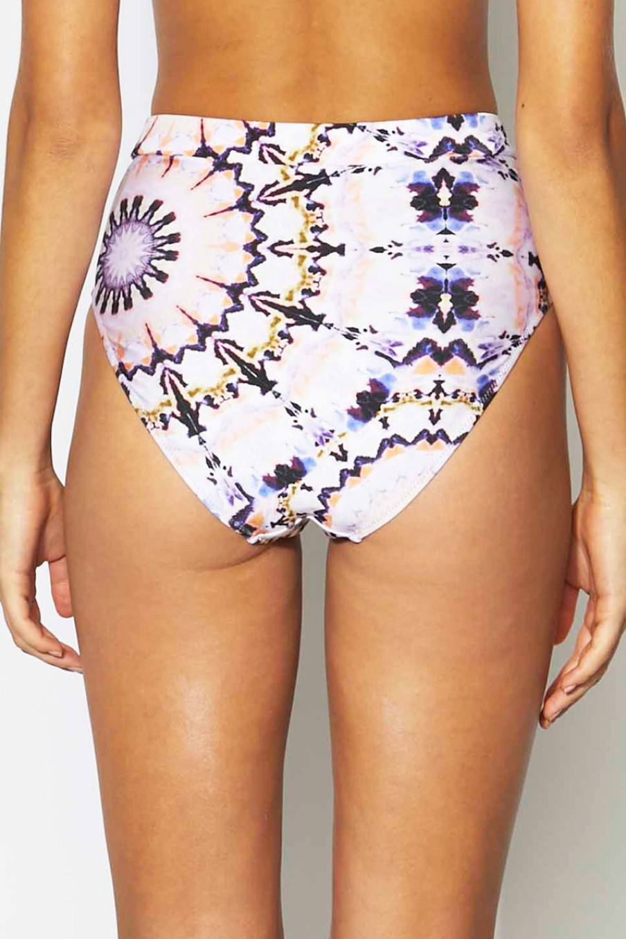 Swimwear Sass X Swim | Eliza High Waisted Brief Keleidosco