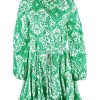 Dresses Threadz | Hola Cotton Dress Green