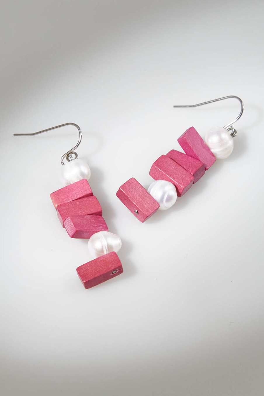 Accessories Rare Rabbit | Pi Drop Earring Pink